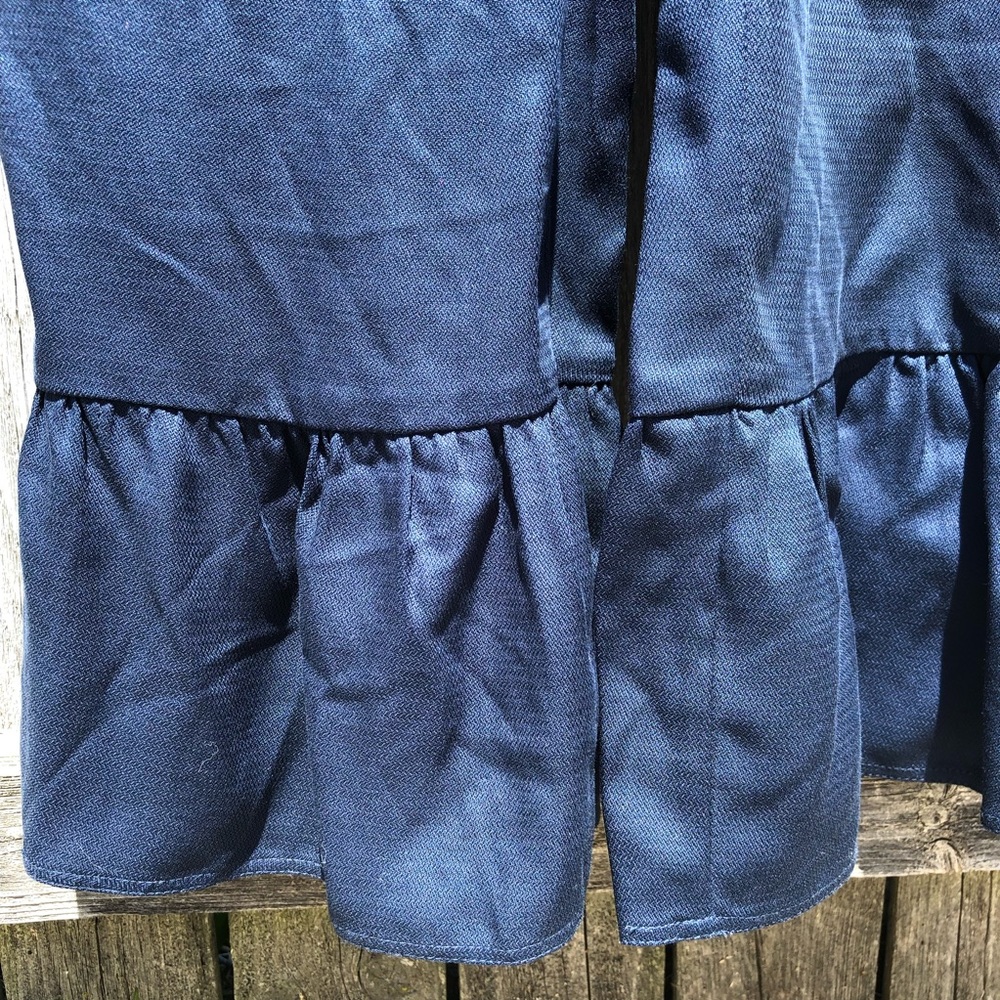 Chelsea28 Button Front Ruffle Hem Jumpsuit - Picture 7 of 7
